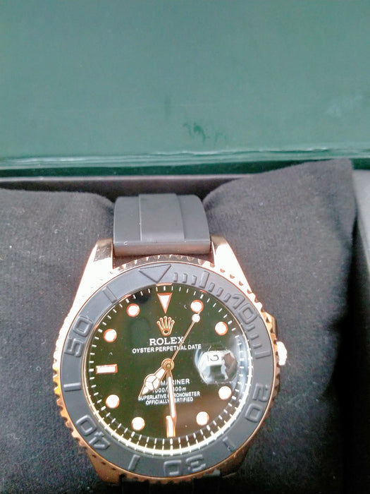 Rolex Men’s Watch  with PVS Strap
