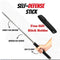Telescopic Self-Defense Stick – 26" Galvanized Steel Baton with PVC Grip