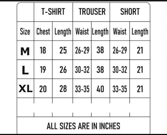 Men's Printed Cotton Jersey Tracksuit – 2 Pcs Set