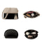 3-Piece Women's PU Leather Handbag Set – Brown & White