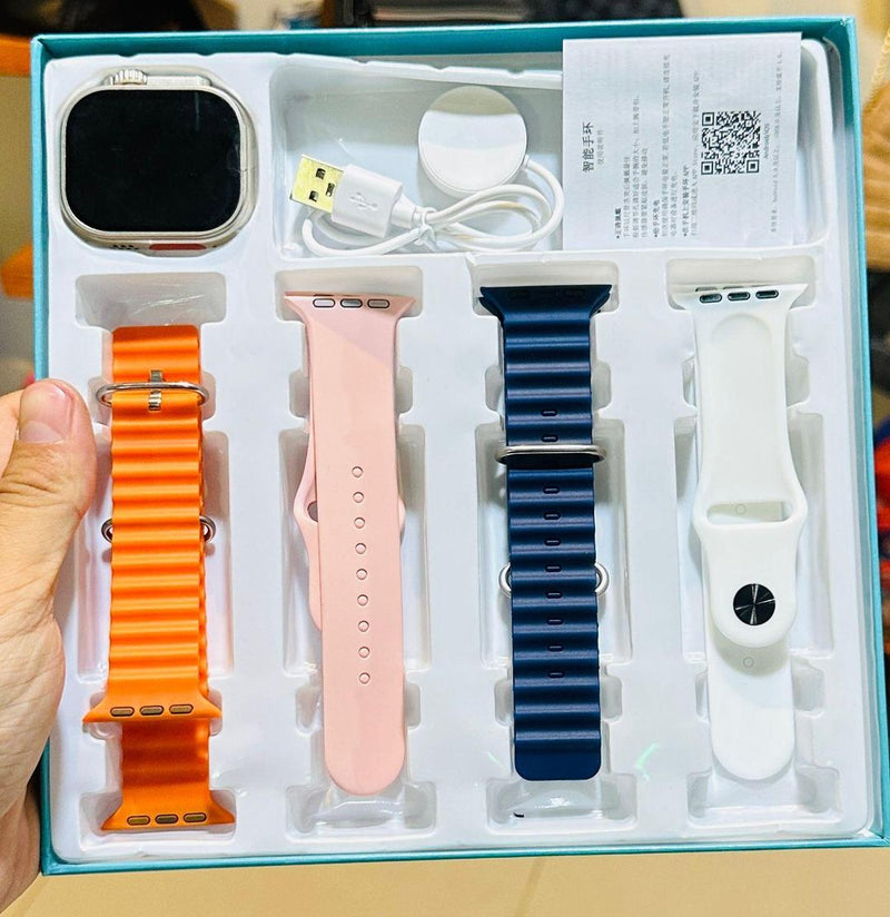 Premium Bluetooth 5.1 Smart Watch – Multicolor, Waterproof, Long Battery Life