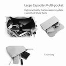3-Piece Elegant Pink PU Leather Handbag Set for Women