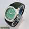 Classic Stainless Steel Quartz Watch – Dual Leather Strap, 35mm Round Dial