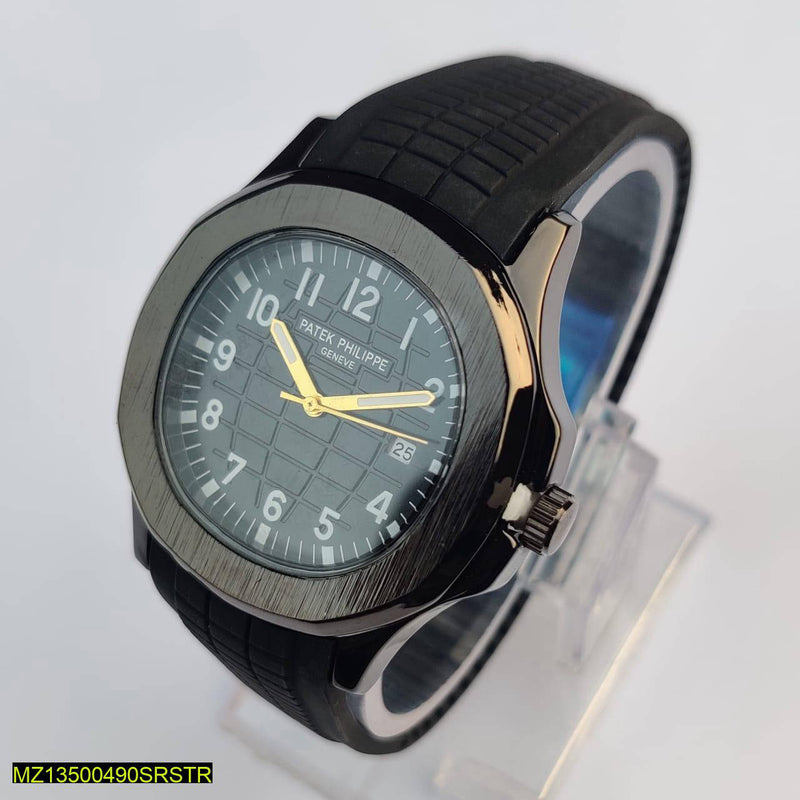 Classic Stainless Steel Quartz Watch – Dual Leather Strap, 35mm Round Dial
