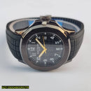 Classic Stainless Steel Quartz Watch – Dual Leather Strap, 35mm Round Dial