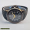 Classic Stainless Steel Quartz Watch – Dual Leather Strap, 35mm Round Dial