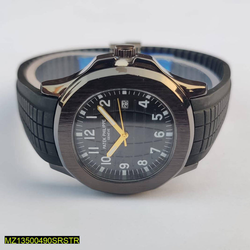 Classic Stainless Steel Quartz Watch – Dual Leather Strap, 35mm Round Dial