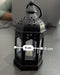 Antique Hexagonal Black Candle Lamp – LED Wind Light for Atmosphere & Decor