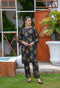 Daffodil Print 2-Piece Dress – Elegant Shirt & Trouser Set for Girls and Women