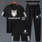 Pack of 3 Markhor Printed Black Summer Tracksuits for Men – Stylish & Comfortable