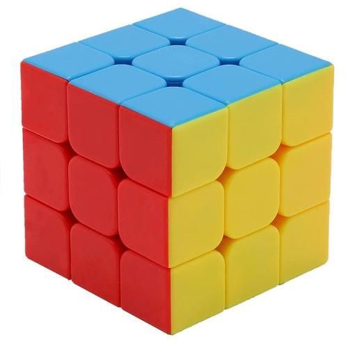 3x3 Magic Speed Rubik’s Cube Puzzle Toy for Kids – High Quality with Box (Random Color)
