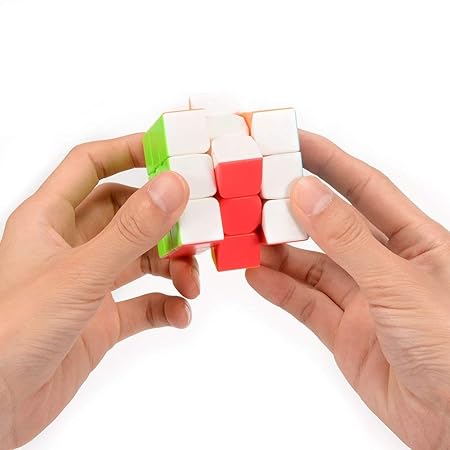 3x3 Magic Speed Rubik’s Cube Puzzle Toy for Kids – High Quality with Box (Random Color)