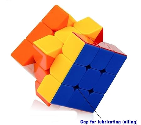 3x3 Magic Speed Rubik’s Cube Puzzle Toy for Kids – High Quality with Box (Random Color)
