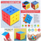 3x3 Magic Speed Rubik’s Cube Puzzle Toy for Kids – High Quality with Box (Random Color)
