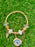Ladies Bracelet Watch with White Stones